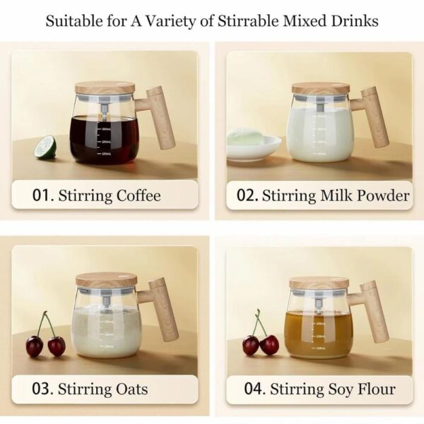 Self Stirring Coffee Mixing Mug - Image 12