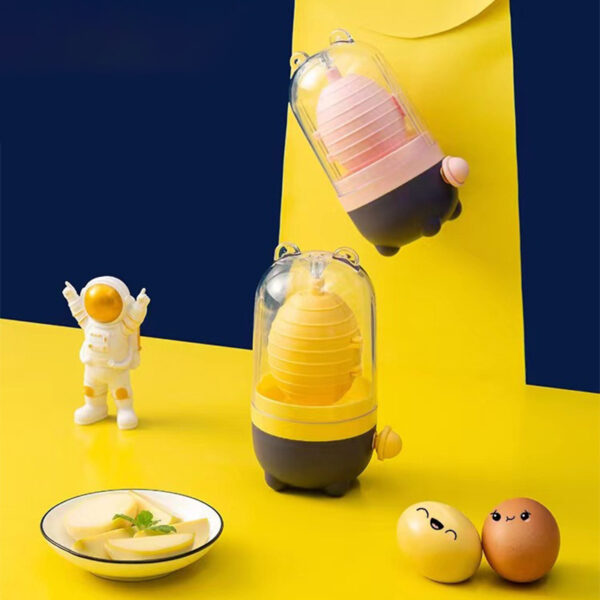 Egg Dispenser Household Beater Golden Shaker Magic Manual Bullshit Machine - Image 3