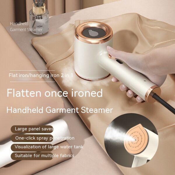 Mini Portable Handheld Garment Steamer Fabric Steam Iron For Clothes Travel Home Appliances Vertical US Plug Ironing Machine - Image 9